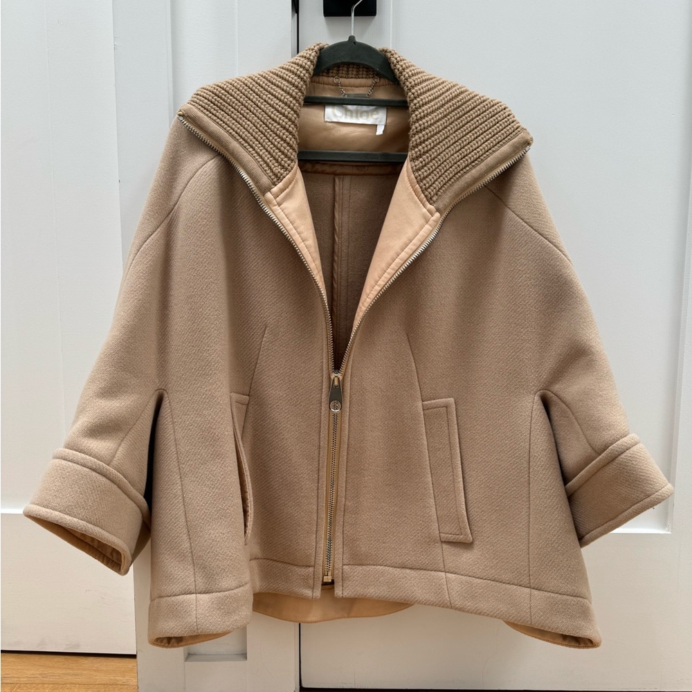 Chloe Cape Jacket Size XS/34